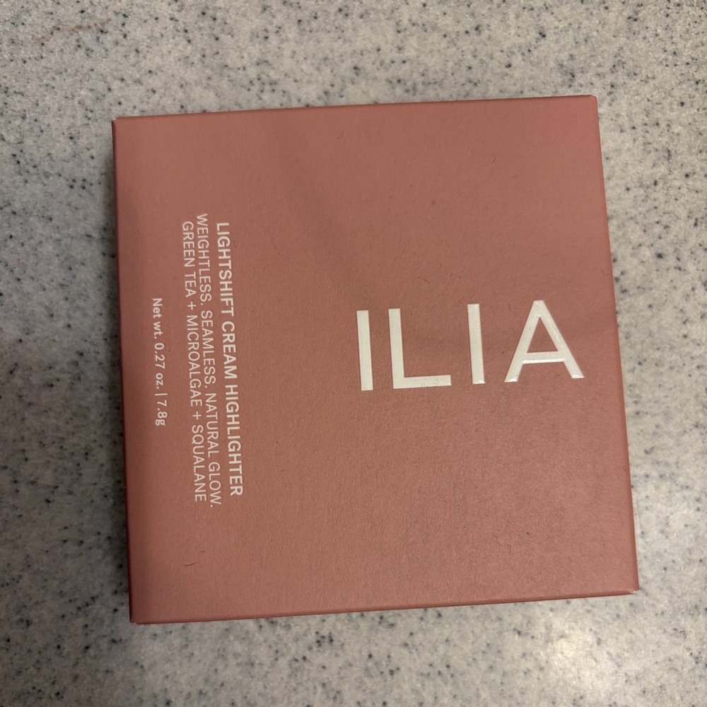 Ilia Lightshift cream highlighter Glint clean cosmetics makeup non toxic NIB